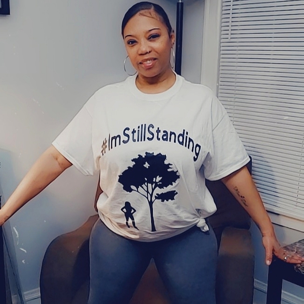 My logoed tee shirts #ImStillStanding